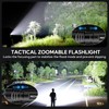 RECHOO S2000 LED Flashlight High Lumens, Super Bright, Powerful, Mid-Size