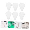 Healvian 6pcs Makeup Brush Cover for Fan Shaped Highlighter Brushes