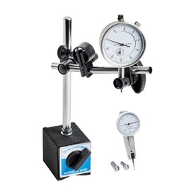 Wabeco Magnetic Measuring Stand with Pressure Gauge and Lever Gauge