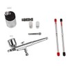CYBERNOVA Double-Action Trigger Air-Paint Control Airbrush -0.2mm/0.3mm/0.5mm Needle (SP134)