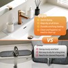 Volminex Kitchen Sink Faucet Mat, Diatomaceous Earth Quick Dry Sink