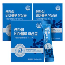 2+1 Sentime Via Blue Male Prostate Lactobacillus 90 sachets, 3 month supply / 2+1 쎈타임 비아블루 남성 전립선 유산균 총90포 3개월분
