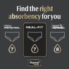 Depend Real Fit Incontinencia Ropa interior para hombres, Máxima absorción,