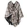 nratto Women's Elegant Shawl Wraps, Soft Open/Cross Front Poncho Cape,