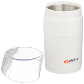Alpina Electric Coffee/Spice/Nut Grinder for 220/240 Volt Countries (Not for USA), White