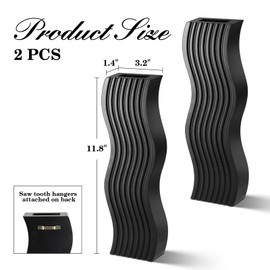 2 Pack Wall Decor Wood Wall Planters for Indoor Plants, Modern Wall Planter for Bathroom, Kitchen, Dining Room, Living Room Wall Decor, Farmhouse Wall Vase for Decor Dried Flowers and Faux Greenery