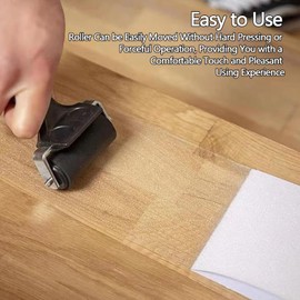 FLEXMAN 2Pcs Rubber Roller Tool, 6cm Soft Rubber Brayer Rollers, Rubber Brayer Roller for Printmaking