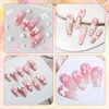 TAXTYHRE Nail Charms, Niedlich Schleife Blume Charms Nägel, Acryl Blumen