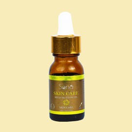 Sona Natural And Organic Glowing Skin Care Belly Button Oil with Goodness of Almond Oil Olive Oil Lemon Oil Coconut Oil For Brightening and Rejuvenating Skin Suitable For Unisex - 15ml (Pack of 1)
