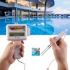Durable Chlorine Meter Pool Water Quality Monitor pH Tester Pool