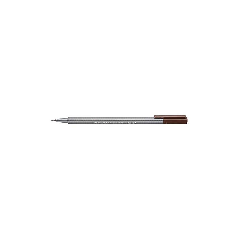 STAEDTLER 334-77 Triplus Fineliner Superfine Pen, 0.3mm Line Width -