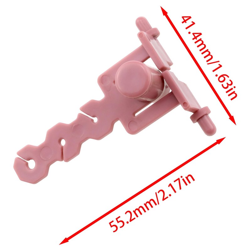 Yocimango 2 PCS Pink Knitting Machine Tensioner Replacement Accessories Woolen