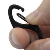 BokWin 50 Pack Small Carabiner Clips 1.6 Inch Double Sided