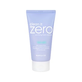 BANILA CO Clean It Zero Purifying Foam Cleanser, Foaming K Beauty Face Wash, Sensitive Skin Relief with CICA, Removes Make Up, No Sulfates or Parabens