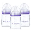 Lansinoh Biberones con Tetina Natural Wave, Transparente, 5 Oz, Paquete