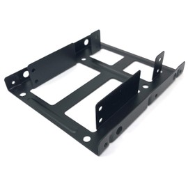 MICRO CONNECTORS Dual 2.5" Metal HDD/SSD Mounting Bracket Kit (L02-35252)