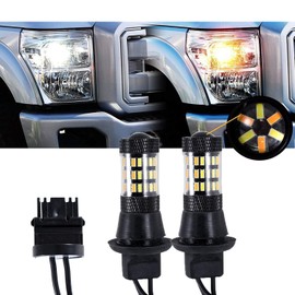 Xotic Tech Switchback Kit Dual-Color LED For Ford F150 F250 F350 Turn Signal Lights/DRL