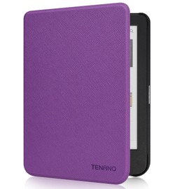 Tenano 6" Kobo Clara Colour/BW/2E Case, Slim Protective Cover with Auto Sleep/Wake - Purple