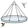 FoldTier 1 Piece Universal Wild Bird Seed Catcher Hanging Hoop