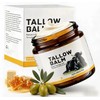 Whipped Grass-Fed Beef Tallow & Raw Honey Moisturizer, Unscented, 4