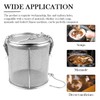 Stainless Steel Mesh Filter, Tea Strainers, Soup Seasoning Separation Basket,