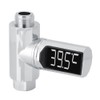 Waterproof LED Water Thermometer Visible Gauge Sensor 360 Degree Rotation