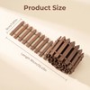 35 Inches Fairy Garden Mini Fence Miniature Wooden Fence Decor