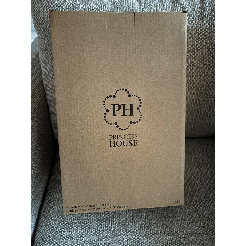 Princess House Marbella 9 X 13 Bake & Store Dish