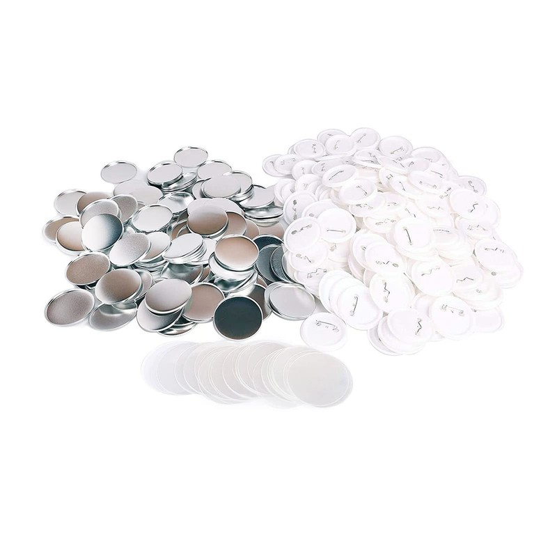 Button Maker Film, Premium PVC 200 Sheets Multi-Purpose Button Film