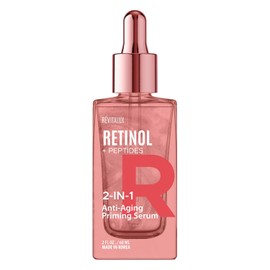 Sérum 2 En 1 Con Retinol Y Péptidos: Antiedad, Suaviza Líneas De Expresión, Tratamiento Antiarrugas, Hidratante, Probado Dermatológicamente, Libre De Crueldad Animal. Cuidado De La Piel Core