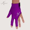 Meucci Elite Stroke Billiard Glove – Purple – Right Hand
