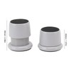 Omabeta 4PCS Non Slip Furniture Risers with 100kg Load Capacity,