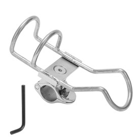 Fishing Rod Holder Marine Grade 316 Stainless Steel Rail Mount Fishing Pole Socket Bracket for 25mm Tube Ships Yachts