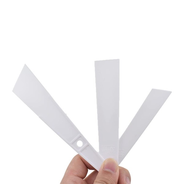 Acoeitl Plastic Glue Smear Sticks Applicator Spreaders Spatula Flexible Fill