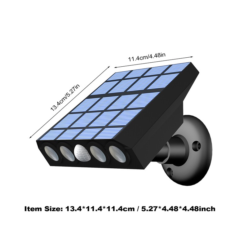 Fake Security Camera Shape LED Security Light Solar Powered Lawn