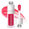 Aceite labial voluminoso, bálsamo labial hidratante con tinte brillante, cuidado