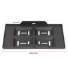 Car Battery Hold Down Tray Bracket Kit Height Adjustable Black