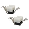 Ebrmeiwo 2Pcs WPW10610880 Clothes Dryer Door Catch, OEM Size Replacement