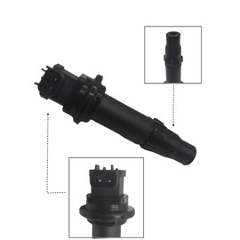 Ignition Stick Coil ＆ Spark Plug Set for Kawasaki KX250F 2006 2007 2008 2009 2010 21121-0021 92070-0019
