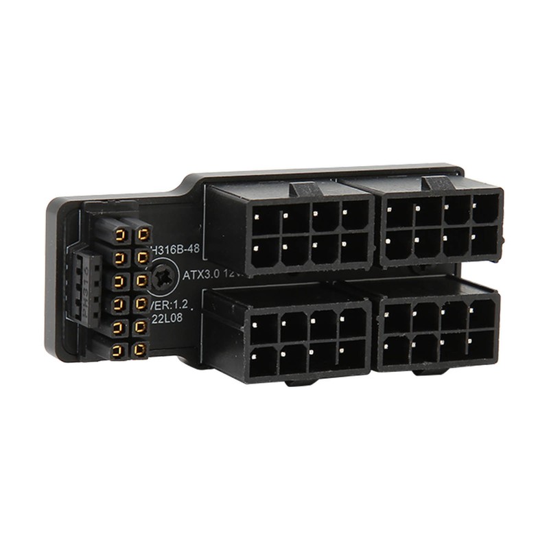 ATX 4 8P Up Angled Adapter 32P To 16P 600W
