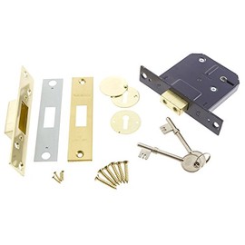 Sterling MLD530 5 Lever Deadlock, Brass