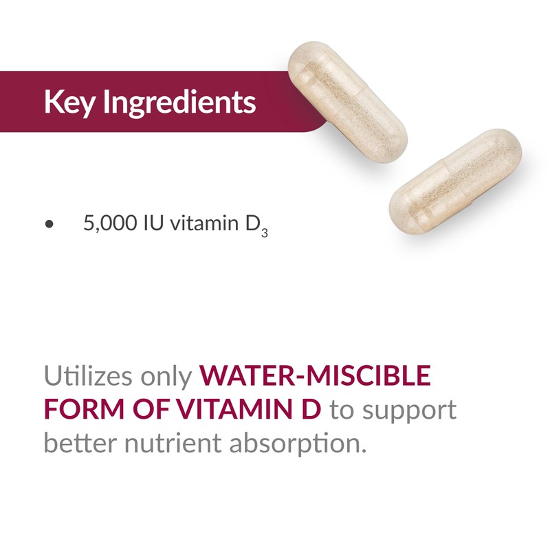 Bariatric Advantage Vitamin D3 5,000 IU - Bariatric Vitamin D