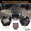 Car Armrest Seat Box Cover Compatible with Land Rover Defender