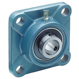Flange Bearing, 4-Bolt, Ball, 1" Bore