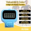 Amble Clicker Counter, Tally Counter, 6 Pack Electronic Finger Clicker