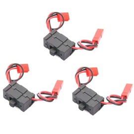 3 Pack ShareGoo On/Off Power Switch for Multicopter Airplane HSP 1/10 1/8 Car Crawler Truck
