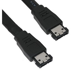 Cablemax 2ft. eSATA to eSATA 3GB/s External SATA 2 Shielded External Cable