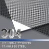 MAGZO 304 Stainless Steel Mesh Screen Roll 47in x 10ft