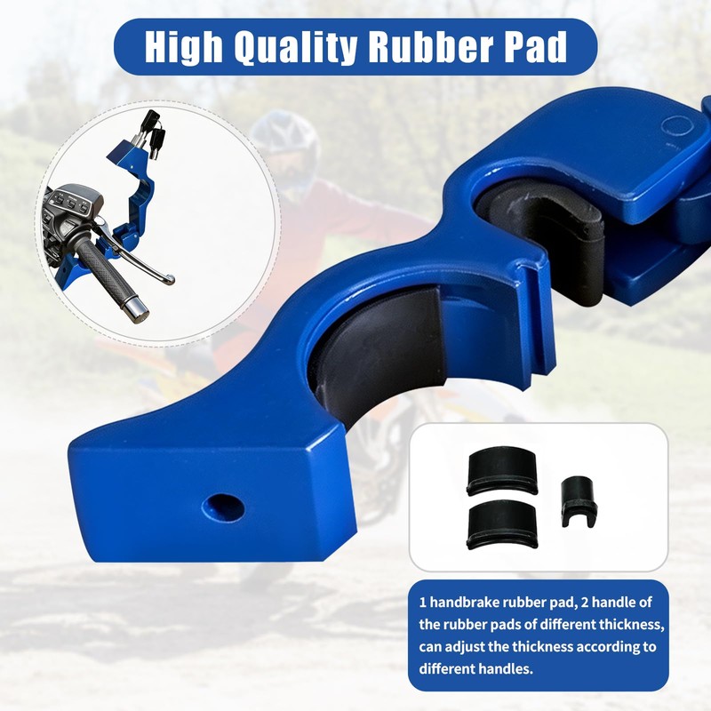 RAFIYU Motorcycle Lock Universal, Adjustable Brake Disc Lock, Security Anti-Theft