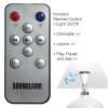 SOUNDLAMP Dimmable LED Light Bulb with Bluetooth Speaker w/ Remote